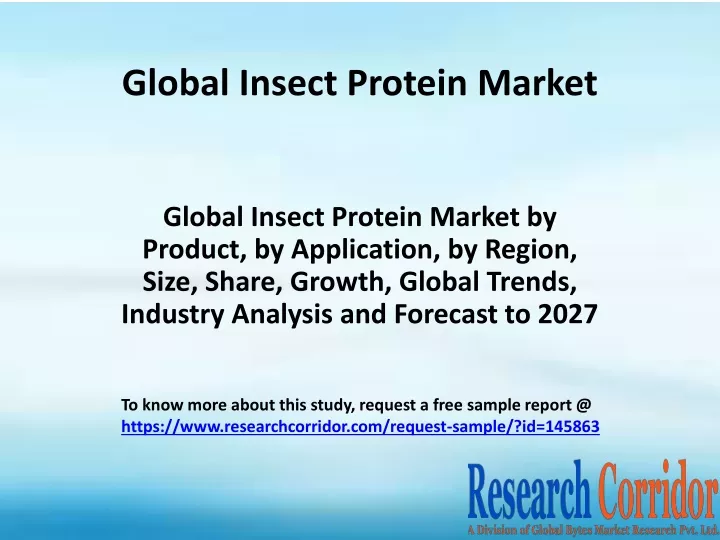 global insect protein market