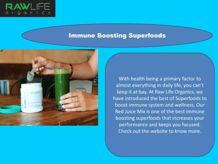 immune boosting superfoods
