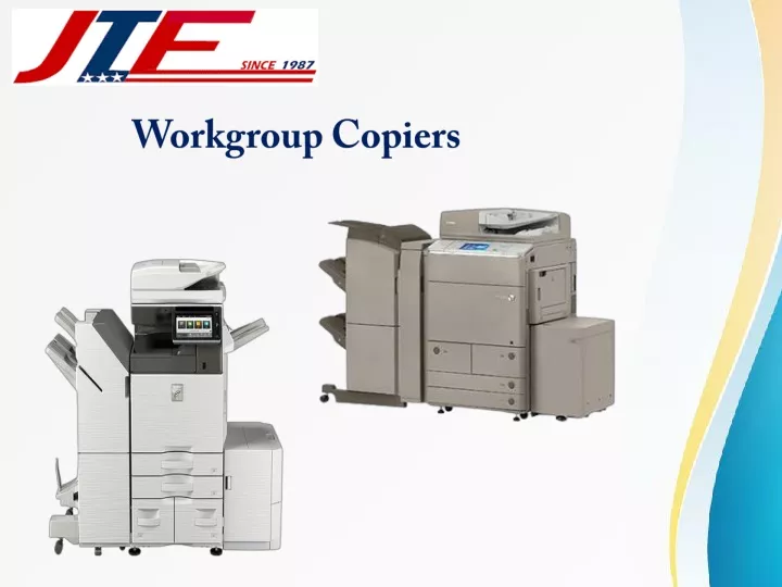 workgroup copiers