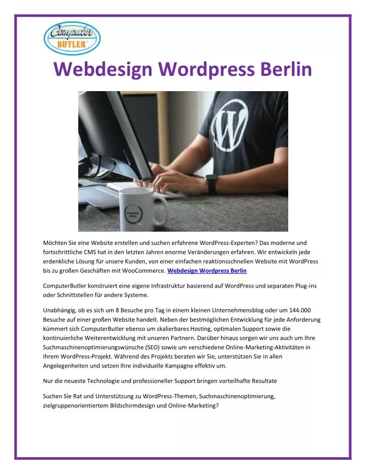 webdesign wordpress berlin