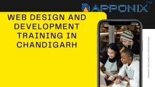 WEB DESIGN AND DEVELOPMENT TRAINING IN CHANDIGARH