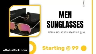 BUY MEN SUNGLASSES STARTING @ 99 - eValuePick