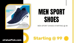 BUY MEN SPORT SHOES STARTING @ 99 - eValuePick