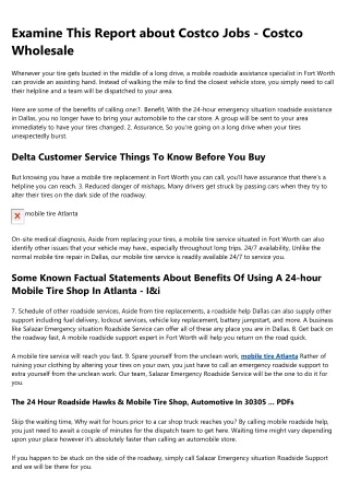 10 Great Atlanta Mobile Tire Shop – Mr.Quickpick Public Speakers