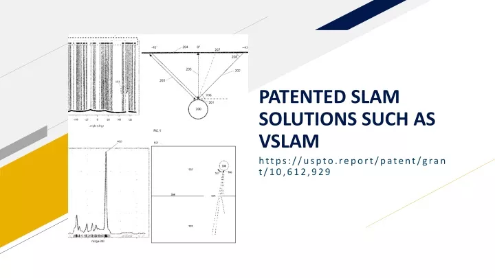 patented slam solutions such as vslam