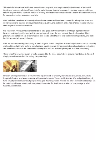 The Best Option For Purchasing Physical Gold And Silver Bullion