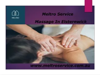 Massage In Elsternwick