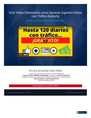 Generar Ingresos Extras con Tráfico Gratuito