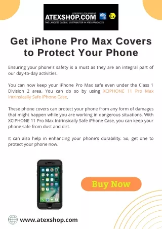 Get iPhone Pro Max Covers to Protect Your Phone