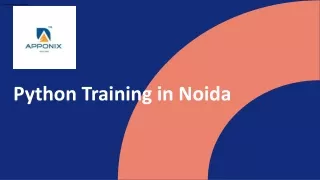 Python Training in Noida
