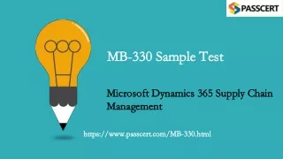 mb 330 sample test mb 330 sample test