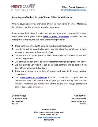 mike s carpet discounters info@mikescarpets com au
