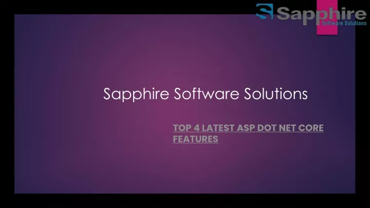 sapphire software solutions