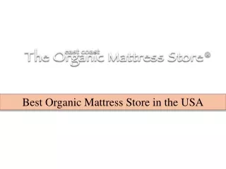 best organic mattress store in the usa