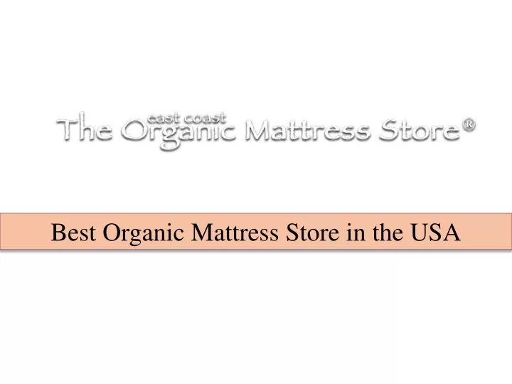 best organic mattress store in the usa