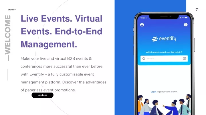 live events virtual events end to end management