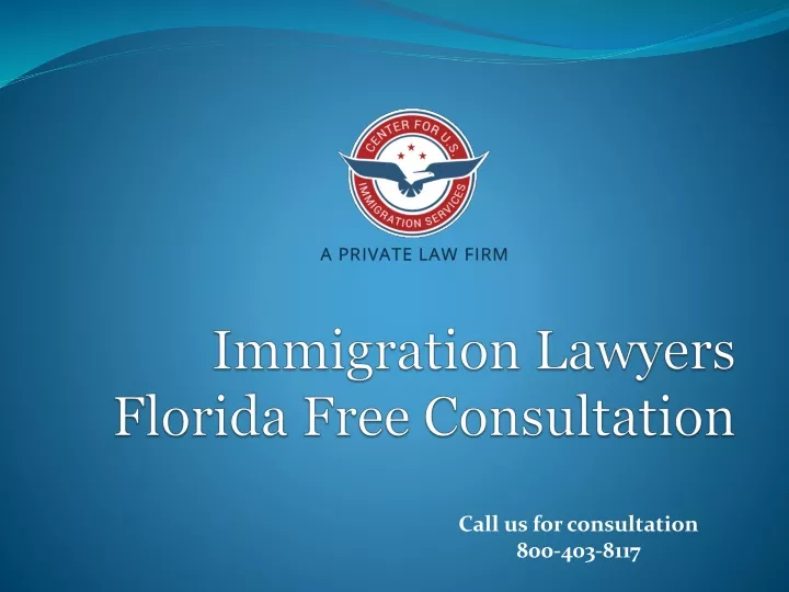 immigration lawyers florida free consultation