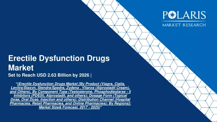 erectile dysfunction drugs market set to reach usd 2 63 billion by 2026