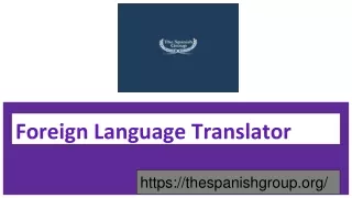 foreign language translator
