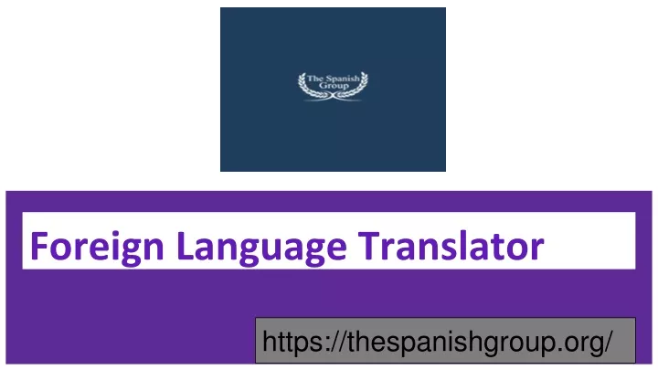 foreign language translator