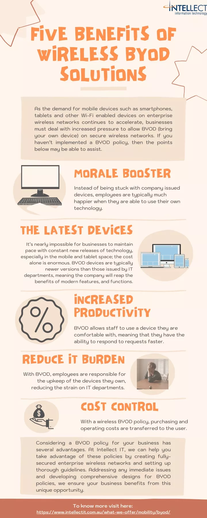 five benefits of wireless byod solutions