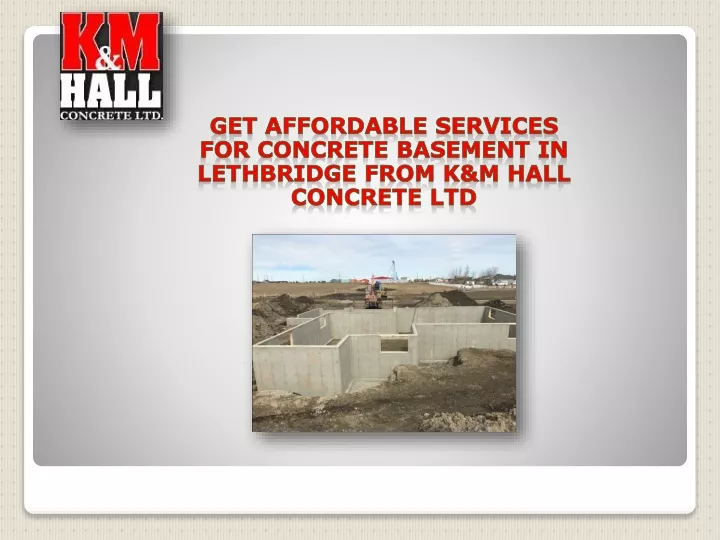 get affordable services for concrete basement
