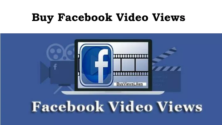 buy facebook video views