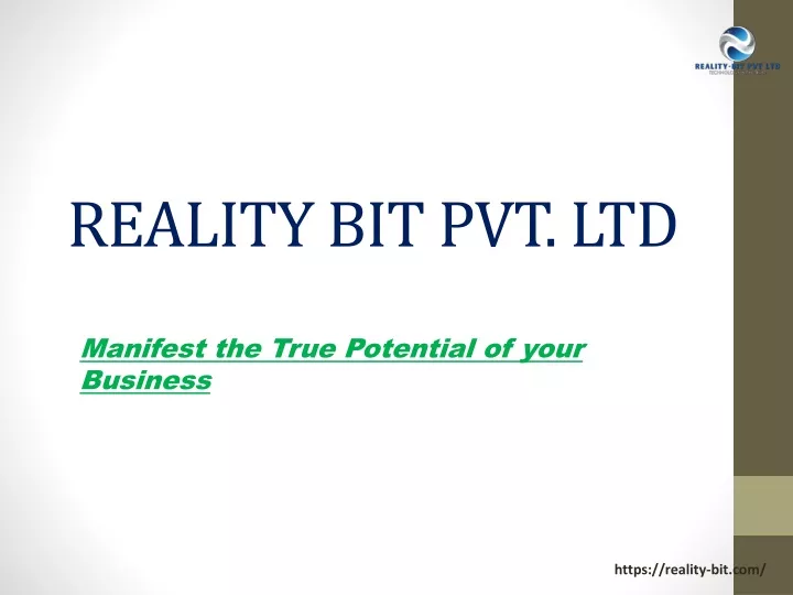 reality bit pvt ltd