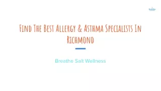 Find The Best Allergy & Asthma Specialist