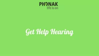 get help hearing