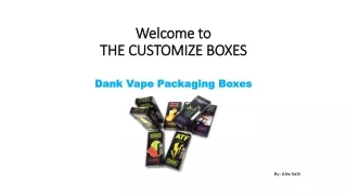 welcome to welcome to the customize boxes