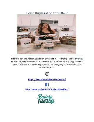 Home Organization Consultant