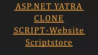 asp net yatra clone script website scriptstore