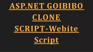 asp net goibibo clone script webite script
