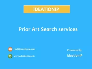 Prior Art Search services | Patent Prior Art Searches