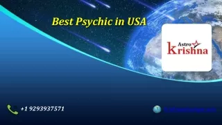 Best Psychic in USA - Krishnaastrologer.com