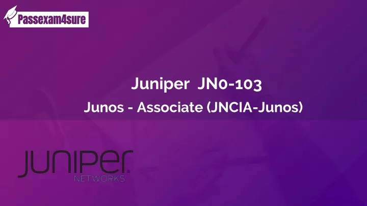 juniper jn0 103