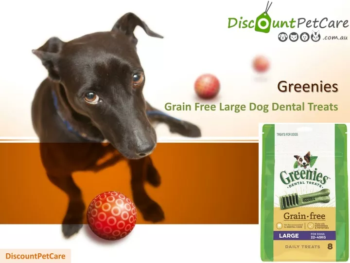 greenies grain free large dog dental treats