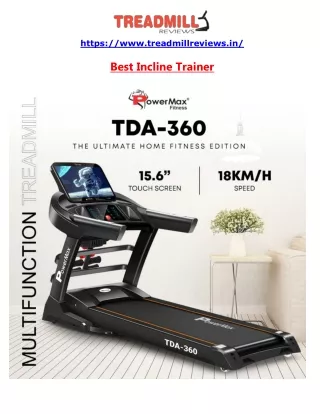 Best Incline Trainers