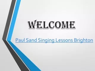 welcome