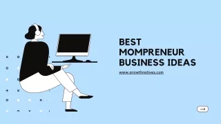 Best Mompreneur Business Ideas for 2021