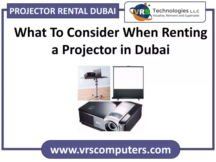 projector rental dubai