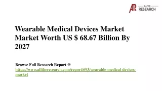 Wearable Medical Devices Market