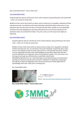 Buy Crystal Meth Online^- 3mmc-online.com*