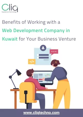 Benefits of Working with a Web Development Company in Kuwait for Your Business Venture