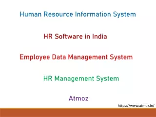 Human Resource Information System, HR Software for entire process