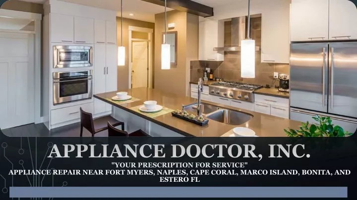 appliance doctor inc your prescription