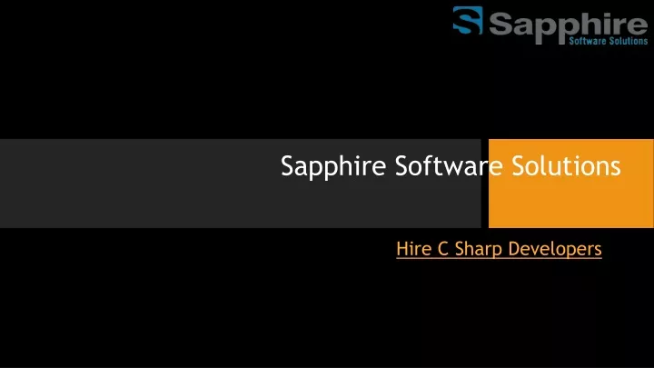 sapphire software solutions