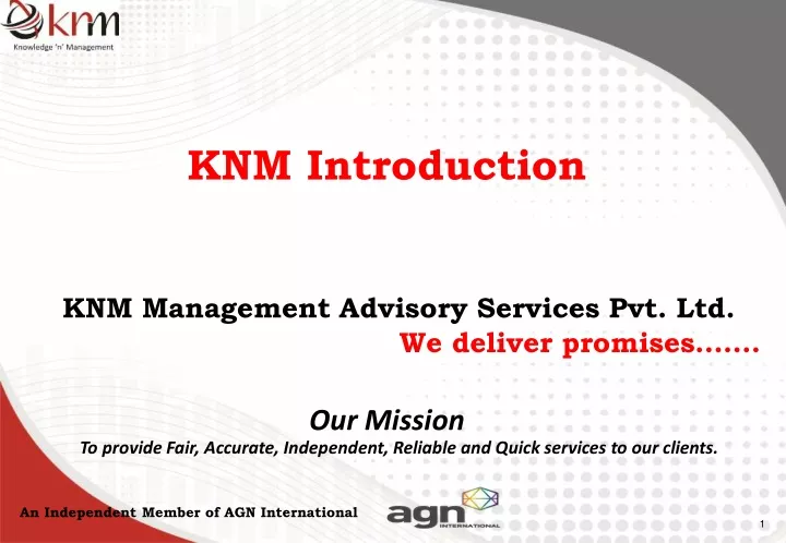 knm introduction