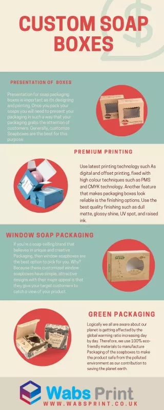 Wabs Print & Packaging Offering Custom Soap boxes in the UK
